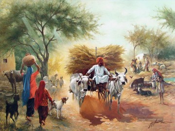 erntezeit Ölbilder verkaufen - Erntezeit aus Indien